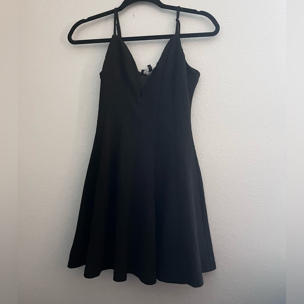 Black lulus skater bustier dress in size XS.